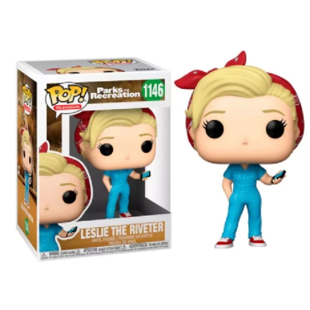 Parks and Recreation: Leslie the Riveter Funko Pop! Vinyl